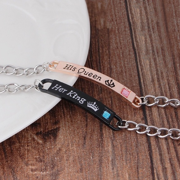 Jewelry - King & Queen Couple Bracelets
